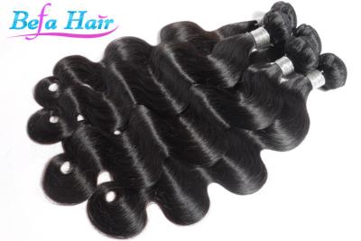 China Body Wave Unprocessed Peruvian Human Hair Extensions 14 Inch Virgin Natural Hair for sale