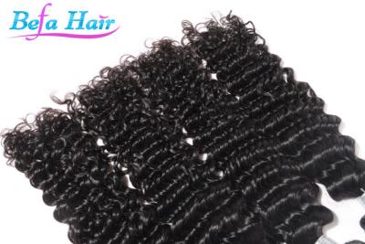 China Long Lasting 22 Deep Wave Eurasian Human Hair Original One Donor Hair for sale