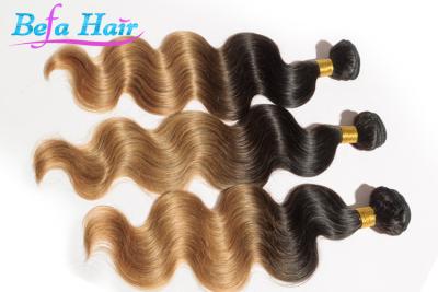 China Human Ombre Remy Hair Extensions Dip Dyed Hair Extensions for sale