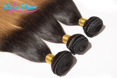 China Cabelo de trama do Virgin de Ombre das extensões retas do cabelo da cor 1b/27 Ombre à venda