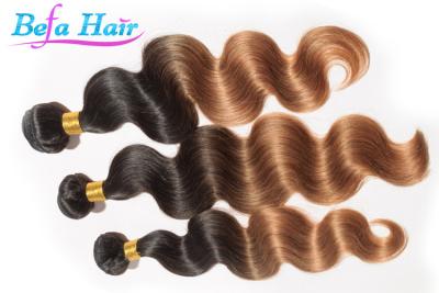 China Cor 1b /30 das extensões do cabelo de Ombre Remy das mulheres negras # onda do corpo à venda