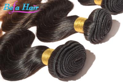 China No Shedding Long Lasting Ombre Remy Hair Extensions Body Wave for sale