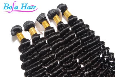 China Fashion Unprocessed Malaysian Deep Wave Virgin Hair Extensions 20 Inch for sale