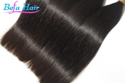 China Califique las extensiones malasias rectas del pelo de la Virgen 7A, mojadas y onduladas de 20-22 pulgadas del pelo en venta