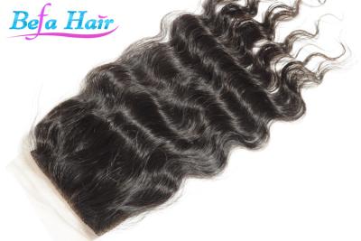 China Professional Malasian Loose Wave Natural Hair Closure Hair Extension Closures for sale