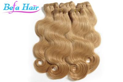 China Blonde / Dark Red 7A Grade European Human Hair Extensions 100% Virgin Human Remy Hair for sale