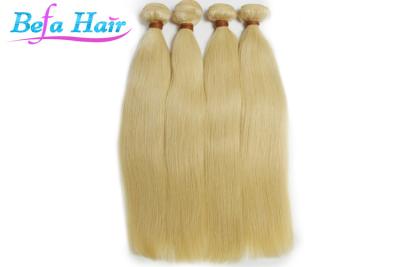 China Extensiones europeas rectas amarillas del cabello humano de 4# 27# 613# para las muchachas en venta