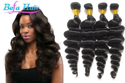 China Mixed / Highlighted Grade 6A Virgin Hair Brazilian Loose Wave Hair Bundles for sale