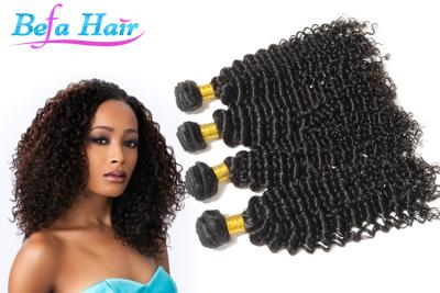 China Two Tone / Colorful Ombre Deep Curl Mongolian Hair Extensions Virgin Remy Human Hair for sale