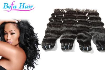 China 36 inch Grade 6A Virgin Hair Extensions , Natural Wave Red / Chocolate Hair Weave for sale