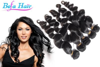 China 20 Inch Peruvian Human Hair Extensions Loose Wave Weave Human Hair for sale