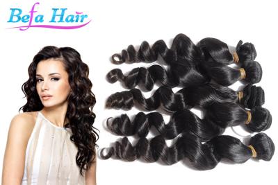 China 100% Real Wet And Wavy Unprocessed Human Hair Extensions Loose Wave for sale