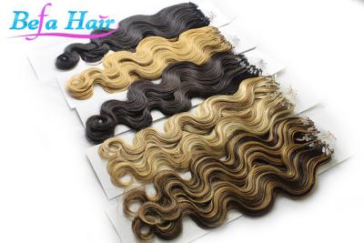 China Elegante Goddess Micro Loop Ring Hair Extensions Body Wave Brazilian Virgin Hair for sale