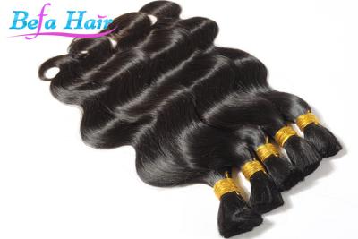 China Black / Highlighted Kinky Curl / Deep Wave 100% Human Hair Bulk For Black Women for sale