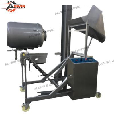 China High Efficiency Cheap Price Meat Lifter Driver Hopper Cart Lift Automatic Product Bucket Lift with 200 Liter Meat Bin for sale