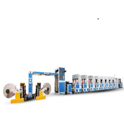 China Factory SUPER GRADE FLEXO PRINTING MACHINE FOR PREPRINTING PAPER CARDBOARD for sale