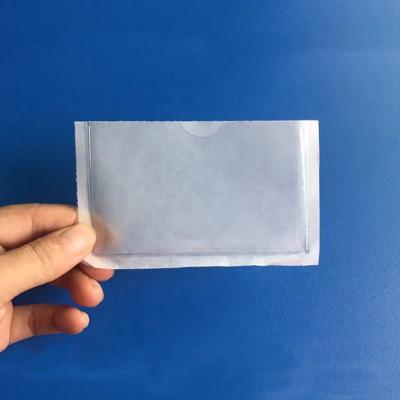 China Gift & Craft Custom Size Clear Vinyl Plastic Self Adhesive Pouches With Logo Printing for sale