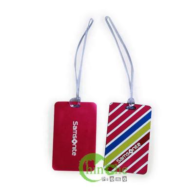 China Promotion Travel Luggage Tag With Clear Strap for sale