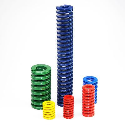 China Cylinder DVT Color Zinc Plating Molds And Press Springs Are Used For Injection Press Molds Coil Spring Heavy Duty Compression Die Spring for sale