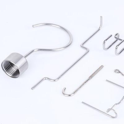 China Universal Gym Equipment Custom Spare Part Coil Spring Clip Stainless Steel Music Wire Steel Torsion Spring for sale