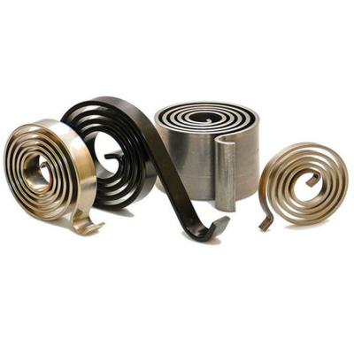 China Coil Contact Force Springs Flat Coil Lock Spring Trap Torsion Springs For Door Handles Auto Clock for sale