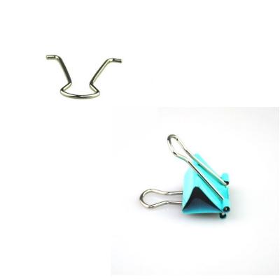 China Stainless Steel Metal Binder Clips Paper Clip Office Learning Supplies Office Stationery Fastener Supplies Files Documents Clips for sale