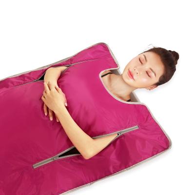 China Skin Tightening 2023 Guang Zhou Joyslim Color 80*180cm Sauna Ready Running Purple Perspiration Infrared Blanket 2023 For Slimming Bodybuilding Women for sale