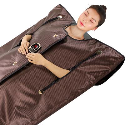 China 2023 Weight Loss European American Bodybuilding Use Buckle Closure Carbon Fiber Central Fir Sauna Blanket For Physiotherapy for sale