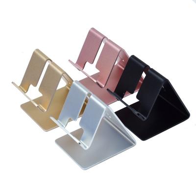 China Adjustable Desktop tablet metal Stand Holder Universal mobile Cell phone tabletop Stand holder for phone Mobile Smart Phone tablet for sale