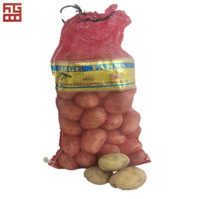 China Mesh Packing Sack Pe Tubular Vegetable Mesh Bag Red Onion Firewood Pp Vegetable Fruit Packing and Storage Agriculture 30kg PE/PP Te koop