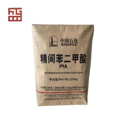 China Brown kraft paper bag for packing 50kg cement for sale