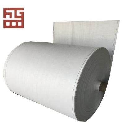 Cina 100% PP Material Fabric Made Recycled Plastic woven polypropylene fabric in roll in vendita