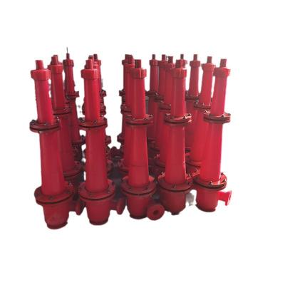 China Mining Separation Good Price Liquid Solid Waste Water Cyclone Separator Supplier Sand Polyurethane Pu Hydrocyclone Filter For Sale for sale