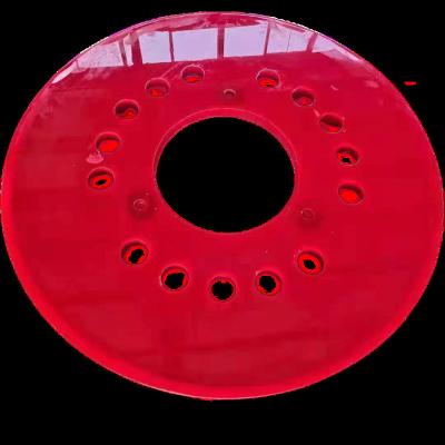 China Mining Separation High Quality Rubber Polyurethane Impeller Cover Plate For Flotation Machine for sale