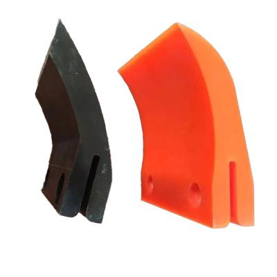 China Mining Polyurethane Scraper For Belt Conveyor Pu Cleaner Conveyor Sweeper Scraper Blades Pu Roller Scraper Belt Cleaner for sale