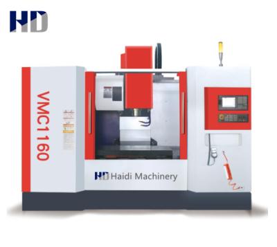 China Garment Shops Vertical 3 Axis VMC1160 Miling CNC Machine For Metals for sale