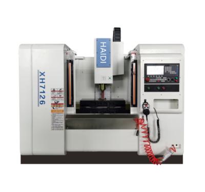 China Garment Shop XH7126 Small Precision Metal VMC CNC Machining Center Milling for sale