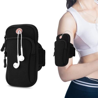 China Custom Waterproof Running Bag Neoprene Sports Phone Arm Phone Storage Bag Waterproof Bag for sale