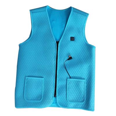 China Amazon Hot Sales Plus Size Safety USB Neoprene Man Heating Shirt Vest Temperature Controller for sale