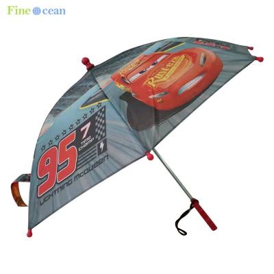 China New Design Thin Ocean Casual Recycle Tiny Kids Cartoon Custom Umbrella With Custom Handle Paraguas for sale