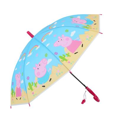 China Wholesale Customized Casual Children's Cartoon Umbrella Cute Animals 3D Print Kids Umbrella for sale