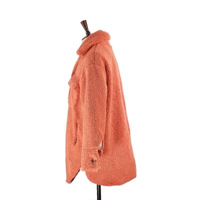 China New Style Custom Winter Anti-wrinkle Fake Fashion Coat Jacket Women's Fur Trench Coat for sale