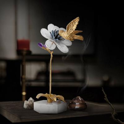 China New Contemporary Chinese Style Gift Decorations Designer Ornaments Wedding Home Decor Crystal Accessories for sale