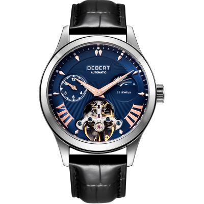 China High Quality Jewelry Mens Debert 41mm Moon Phase 22 Luxury Automatic Watch for sale