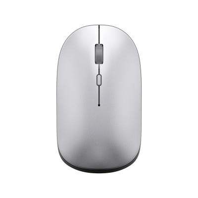 China WiWU WM104 Metal Optical Wireless Mouse Rechargeable with Dual Model 2.4G and BT Gamer Mouse for Laptop Computer Accessories for sale