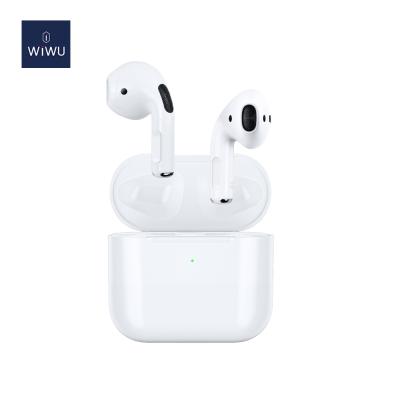 China In-Ear WiWU Airbuds Lite 5.0 BT TWS Earbuds Portable Earbuds High Quality Cheap Earphone Headsets With Charging Box for sale