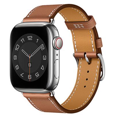 China Wooden Watch Band WiWU Smart Watch Band 38mm 40mm 42mm 44mm Size Man Women IWatch Sport Leather Band Straps For Apple Watch for sale