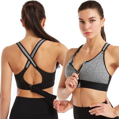 China Plus Size Sports Crop Top Fitness Bras Women Top Sportswear Female Sportswear Push Up Running Fitness Gym Female Underwear Lingerie for sale