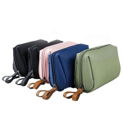 China Fashion Best Selling Quality Cosmetic Bag Zipper Pouch Canvas Make Up Pouches Travel Mini Makeup Bags for sale