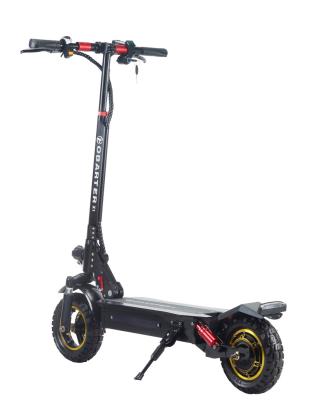 China 2021 1000W Newest Design 10 Wheels Inch 2 Wheels Battery Power Unisex Time Brake Electric Scooter for sale